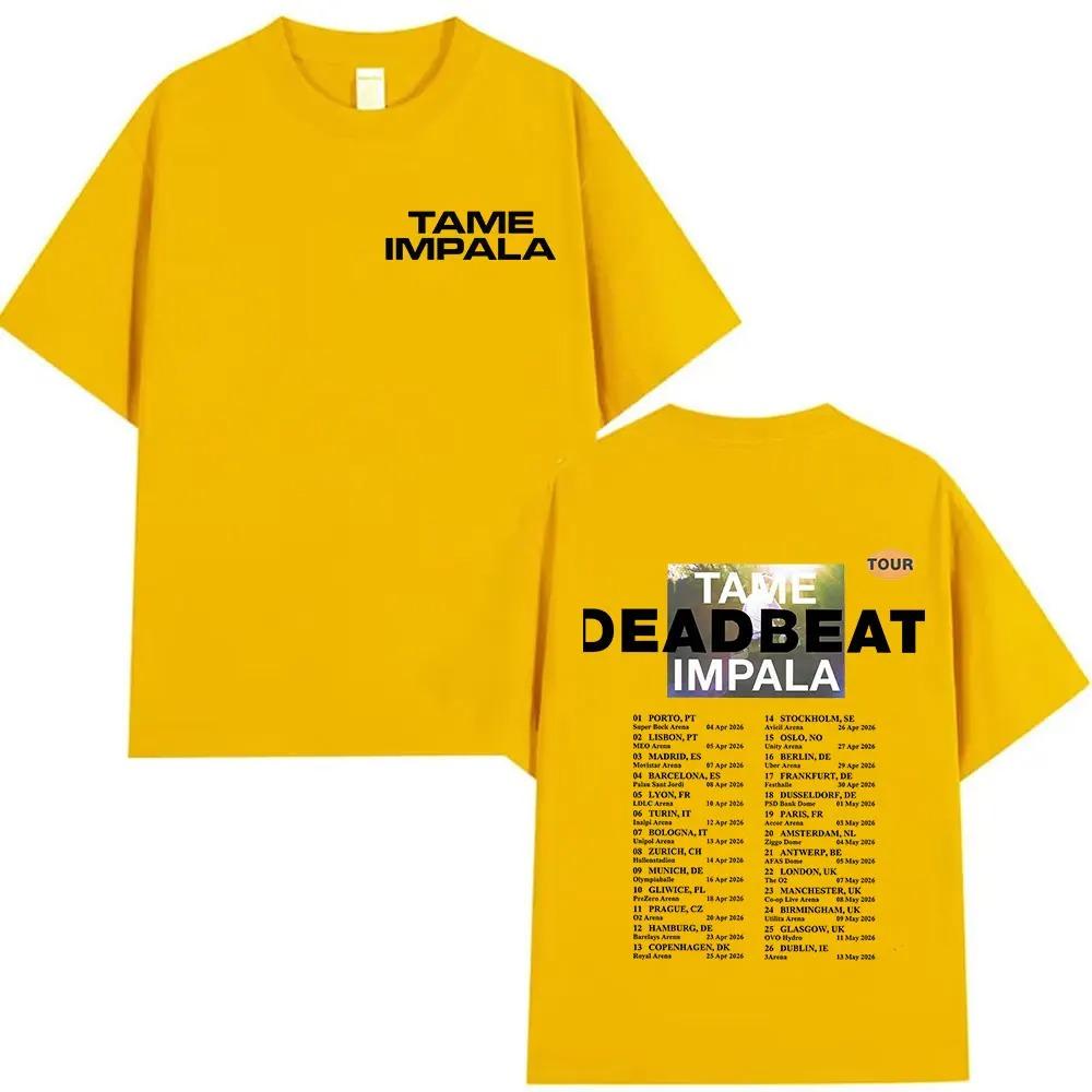 Black Oversized Tame Impala Deadbeat Tour Merch T-Shirt with Double-Sided Print Women And Men T-shirts XXXL
Black Oversized Tame Impala Deadbeat Tour Merch T-Shirt with Double-Sided Print Women And Men T-shirts XXXL