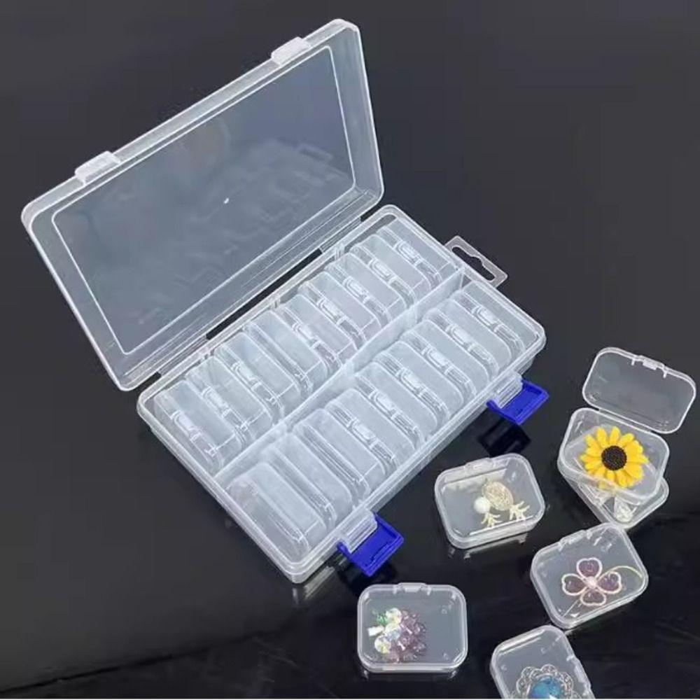 Plastic Nail Art Storage Box Small Size Mini Bottle Subpackage Box Nail Decoration Storage 20 pcs
Plastic Nail Art Storage Box Small Size Mini Bottle Subpackage Box Nail Decoration Storage 20 pcs