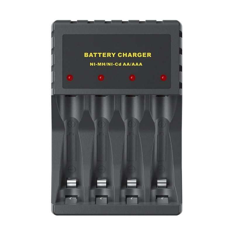 USB Quick Charging Hubs AA 3A Battery Charger Featuring 4Slots And Intelligent LED Indicators Auto Stop Function чорний
USB Quick Charging Hubs AA 3A Battery Charger Featuring 4Slots And Intelligent LED Indicators Auto Stop Function чорний