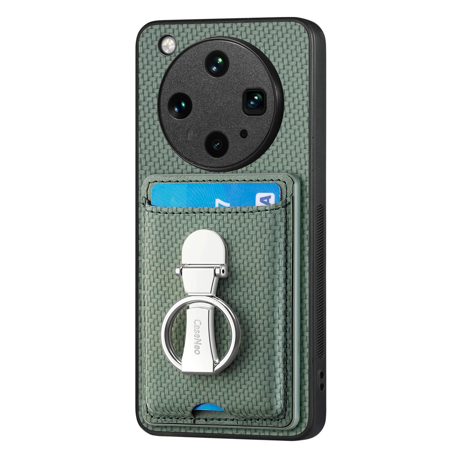 For Oppo Find X8 Ultra 5G Leather Phone Back Cover with Kickstand and Card Slots Carbon Fiber Texture Green
For Oppo Find X8 Ultra 5G Leather Phone Back Cover with Kickstand and Card Slots Carbon Fiber Texture Green