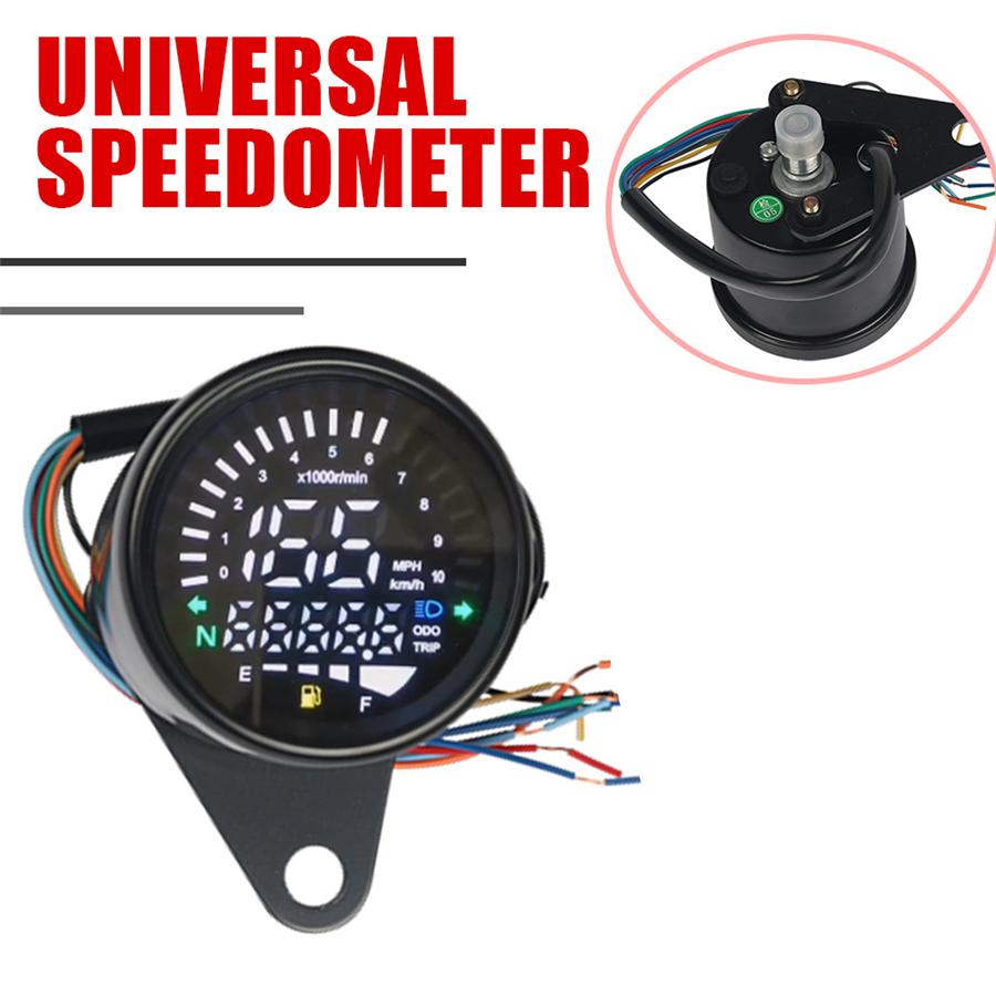 Universal Motorcycle Meter Speedometer Digital Odometer Round Speed Meter for Honda Yamaha
Universal Motorcycle Meter Speedometer Digital Odometer Round Speed Meter for Honda Yamaha