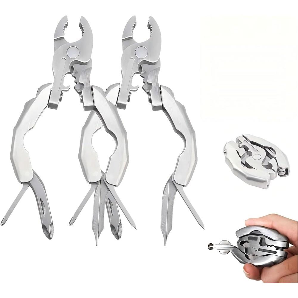 9-in-1 keychain multifunctional pliers, mini pliers keychain, mini folding pocket tool with screwdriver, bottle opener
9-in-1 keychain multifunctional pliers, mini pliers keychain, mini folding pocket tool with screwdriver, bottle opener