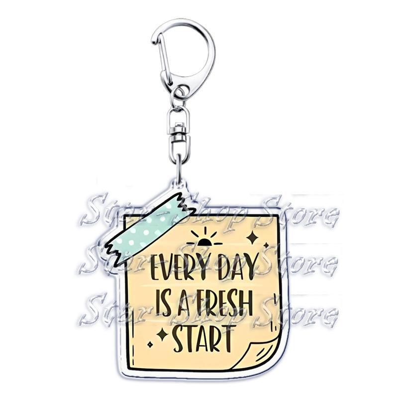 Pretty Inspirational Quote Keychains Keyring for Accessories Bag Pendant Motivational Keyring Jewelry Fans Gifts Self Care
Pretty Inspirational Quote Keychains Keyring for Accessories Bag Pendant Motivational Keyring Jewelry Fans Gifts Self Care