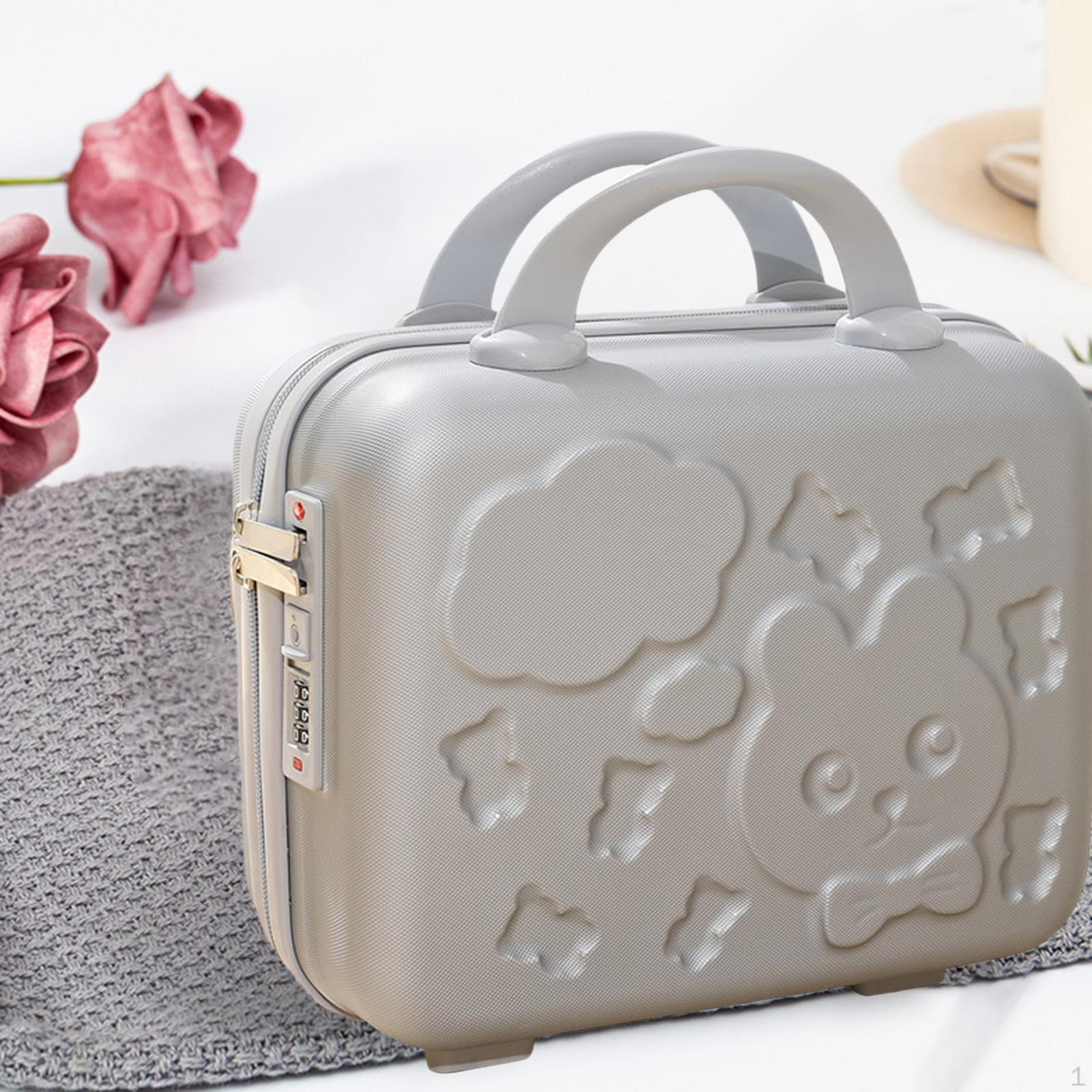 Hard Case, 14inch Small Carrying Case Travel Luggage Organizer for серебряный
Hard Case, 14inch Small Carrying Case Travel Luggage Organizer for серебряный