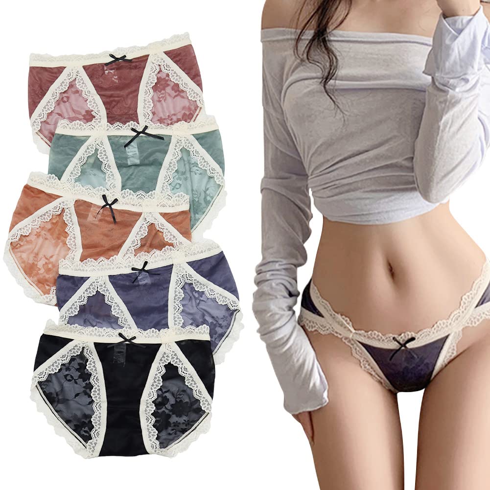 Allanve Набор трусиков Мягкие к нижнему белью C Женский набор из 5 штук - Милые, Сексуальные, Кружевные, Не врезаются, Удлиняют ягодицы, На ощупь, Эластичные, Не стесняют
Allanve Набор трусиков Мягкие к нижнему белью C Женский набор из 5 штук - Милые, Сексуальные, Кружевные, Не врезаются, Удлиняют ягодицы, На ощупь, Эластичные, Не стесняют