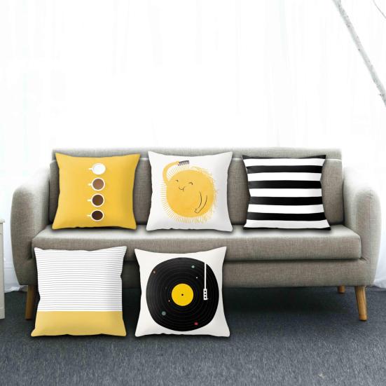Delicate Cushion Cover Breathable Stain Repellent Polyester Easy Clean Couch Cushion Throw Case
Delicate Cushion Cover Breathable Stain Repellent Polyester Easy Clean Couch Cushion Throw Case