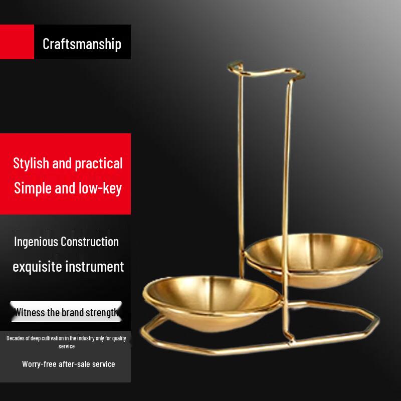 Gold Double Ladle Holder Rack
Gold Double Ladle Holder Rack