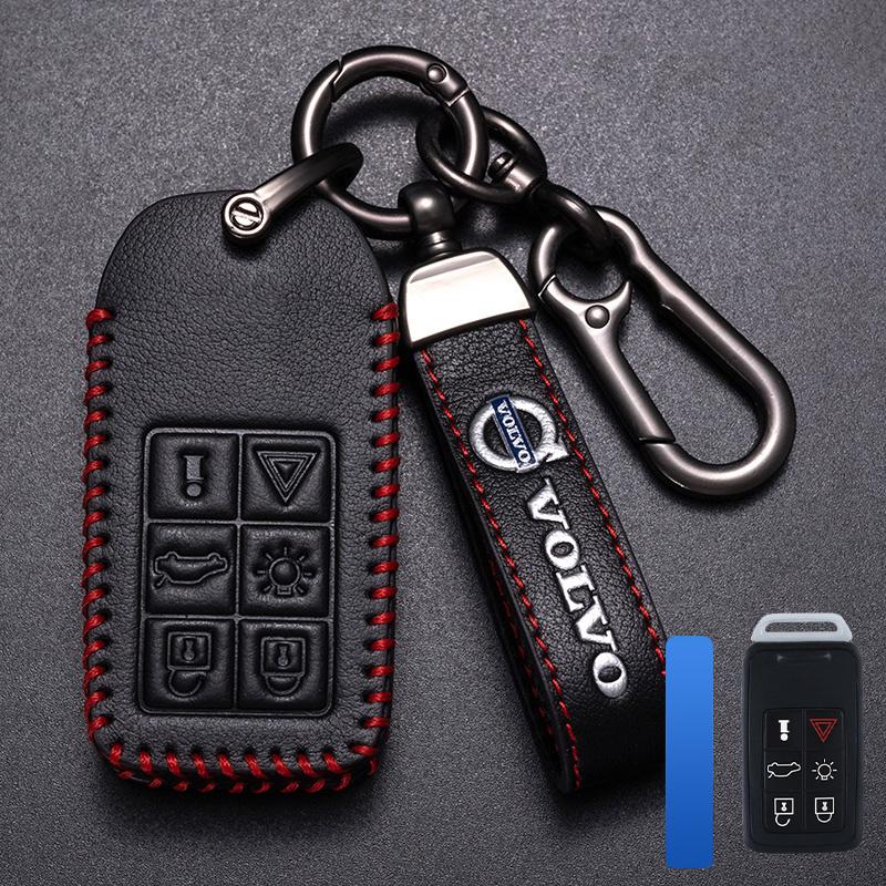 Leather Car Key Remote Cover Full Case For Volvo S60 S80 V60 XC60 XC70 S60L V40 XC90 Auto Keychain Protection Accessories Ring
Leather Car Key Remote Cover Full Case For Volvo S60 S80 V60 XC60 XC70 S60L V40 XC90 Auto Keychain Protection Accessories Ring