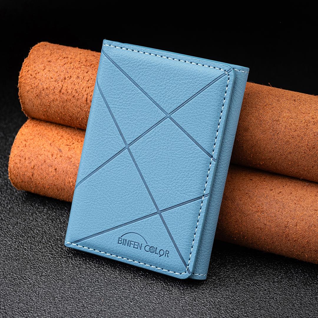 EUCAGR Artificial leather credit card magnetic elastic wallet(5 card slot)with strong magnetic accessories | ID card clip wallet світло-синій колір
EUCAGR Artificial leather credit card magnetic elastic wallet(5 card slot)with strong magnetic accessories | ID card clip wallet світло-синій колір