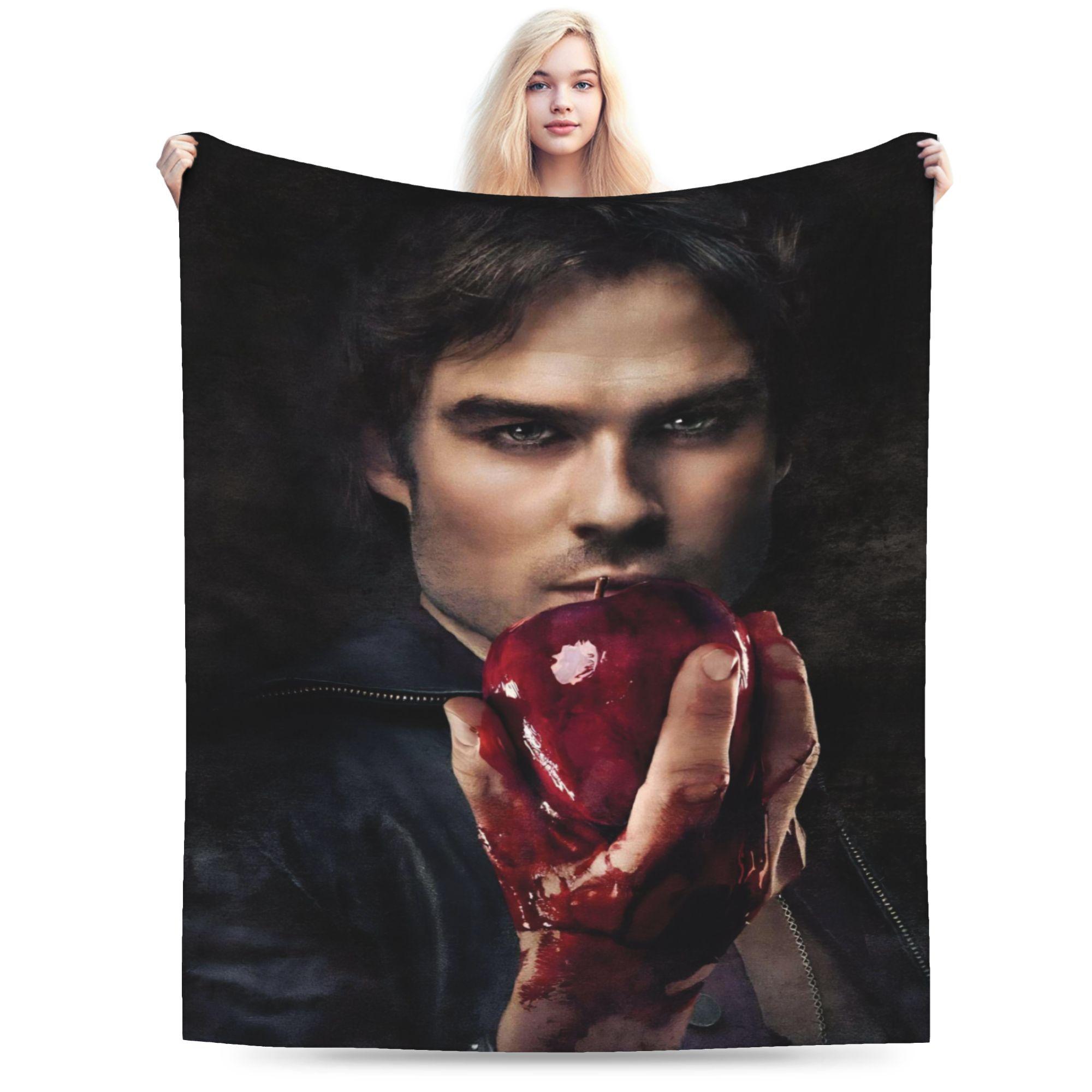Damon Salvatore Flannel Blankets Winter Soft Throw Blanket for Girls Boys Bedroom Graphic Bedspread Sofa Bed Cover 75x90cm
Damon Salvatore Flannel Blankets Winter Soft Throw Blanket for Girls Boys Bedroom Graphic Bedspread Sofa Bed Cover 75x90cm