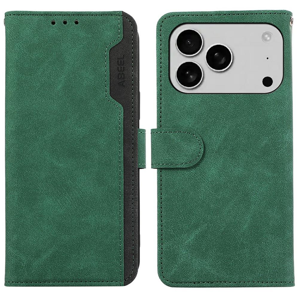 ABEEL For iPhone 17 Pro Max Case Color Splicing Leather Flip Phone Cover RFID Blocking E
ABEEL For iPhone 17 Pro Max Case Color Splicing Leather Flip Phone Cover RFID Blocking E