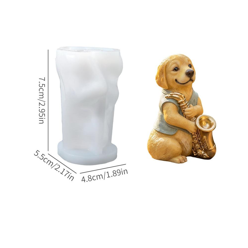 3D Cute Animal Sheep Candle Silicone Mold Music Festival Dancing Cat Drumming Monkey Dog Resin Mold Ornament Home Decoration
3D Cute Animal Sheep Candle Silicone Mold Music Festival Dancing Cat Drumming Monkey Dog Resin Mold Ornament Home Decoration