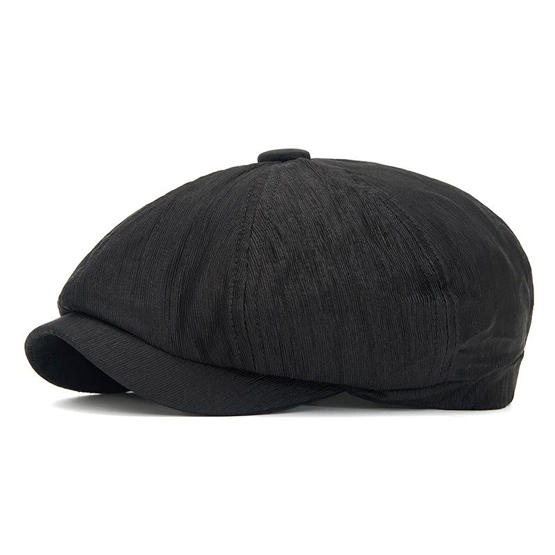 British Solid Color Octagonal Newsboy Cap Beret Men s Forward Cap чорний
British Solid Color Octagonal Newsboy Cap Beret Men s Forward Cap чорний