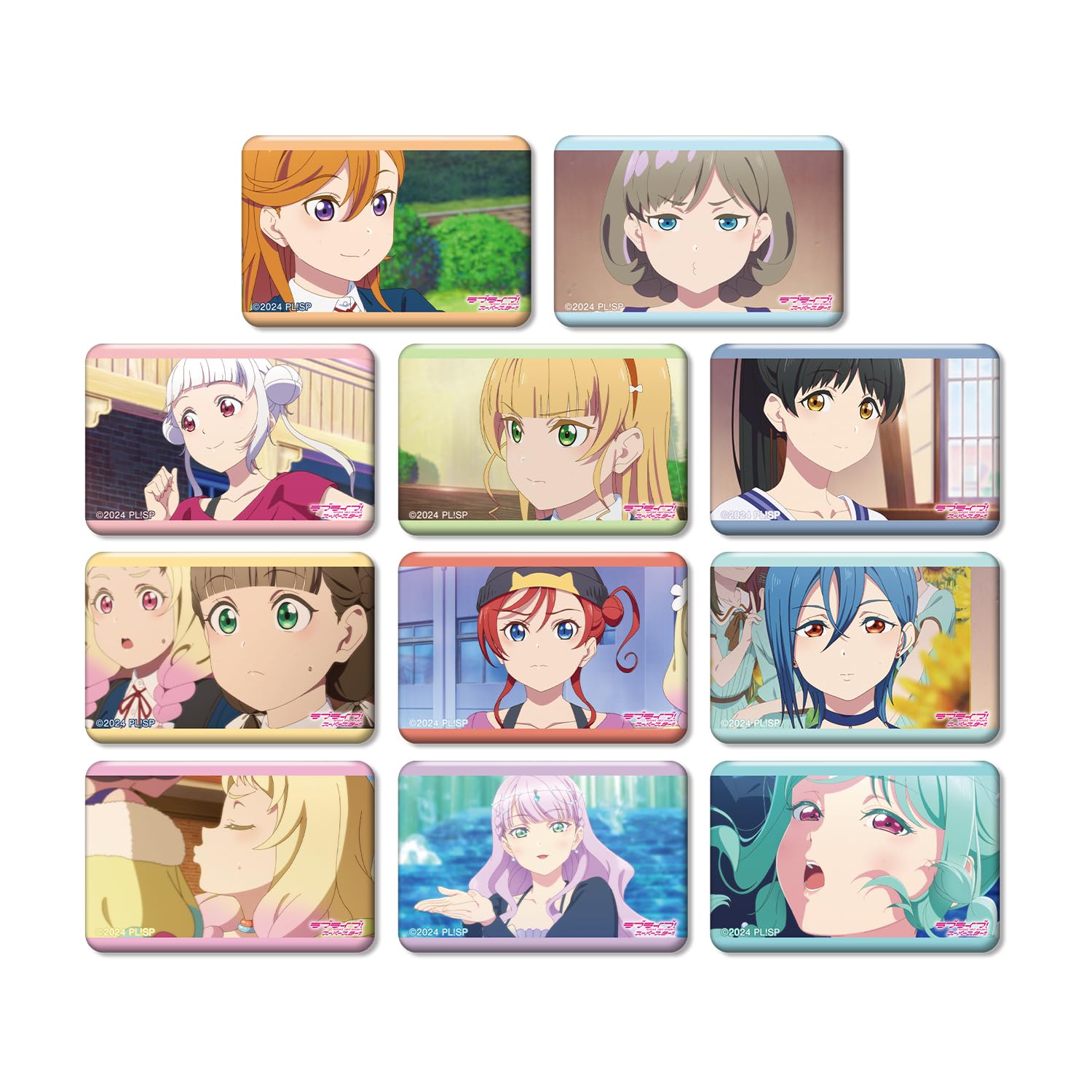 Love Trading Scene Square Badge Box of 11 Live! Superstar!!
Love Trading Scene Square Badge Box of 11 Live! Superstar!!