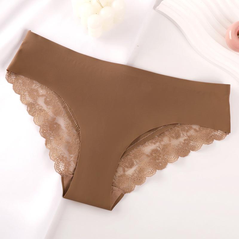 TERMEZY Women s Sexy Low-Rise Briefs Lace Stitching Ice Silk Panties Breathable Close-Fitting Underwear XL
TERMEZY Women s Sexy Low-Rise Briefs Lace Stitching Ice Silk Panties Breathable Close-Fitting Underwear XL