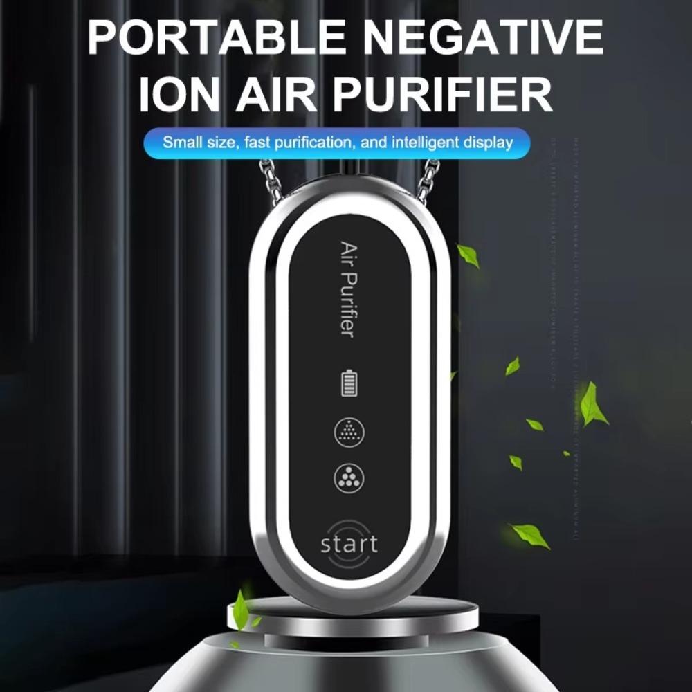 Heating Cooling Air Freshener Hanging Negative Ions Purify Air Machine Portable Air Purifier срібний
Heating Cooling Air Freshener Hanging Negative Ions Purify Air Machine Portable Air Purifier срібний