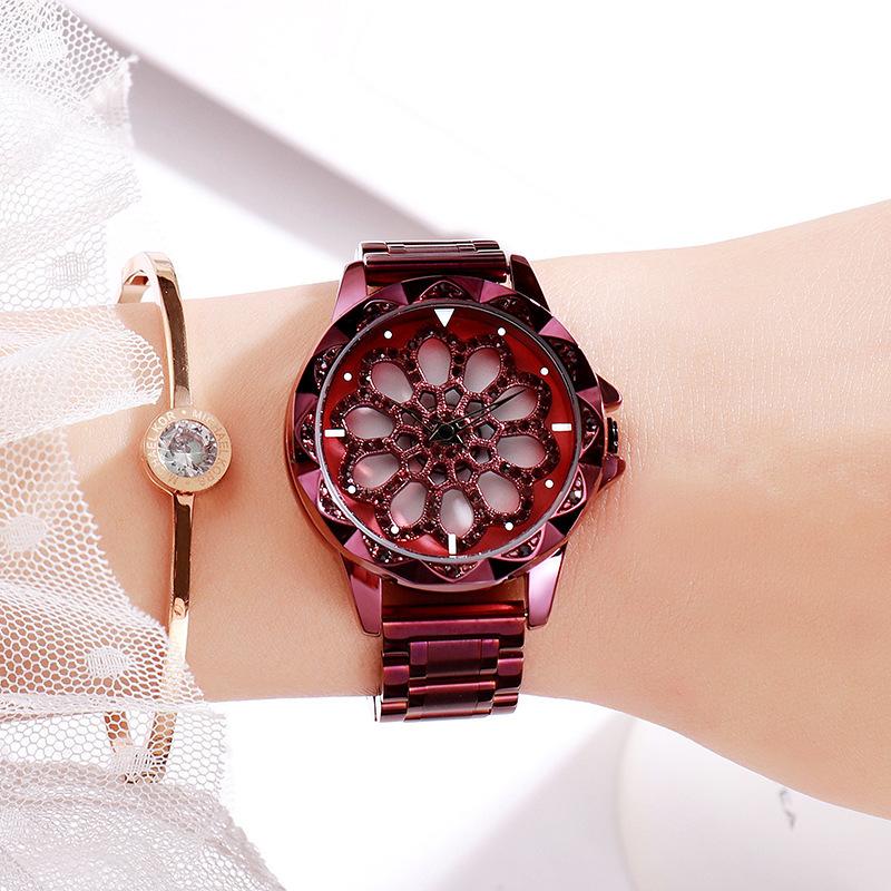 Light Luxury 360-Degree Rotating High-End Watch Women S Fashion Diamond-Encrusted Waterproof Steel Belt Watch
Light Luxury 360-Degree Rotating High-End Watch Women S Fashion Diamond-Encrusted Waterproof Steel Belt Watch