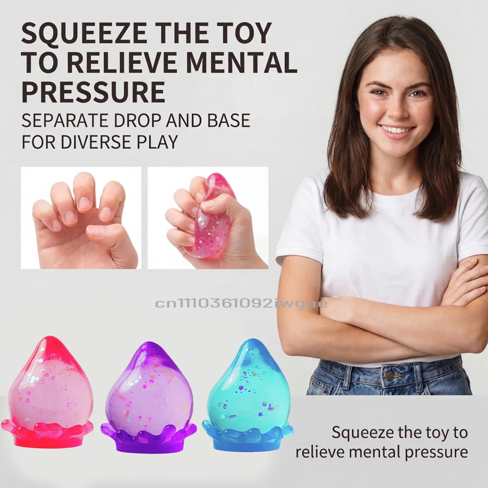 Latest Cute Tactile Plaything Maltose Series Water Drop Shaped Detachable Base Fingertip Relieving Plaything Party Gifts
Latest Cute Tactile Plaything Maltose Series Water Drop Shaped Detachable Base Fingertip Relieving Plaything Party Gifts