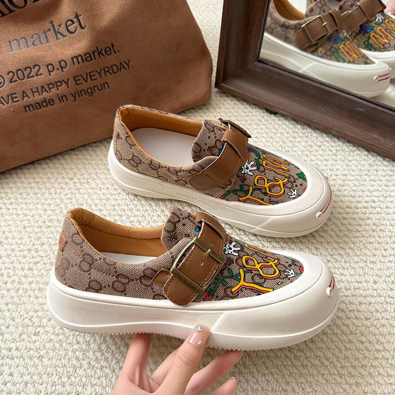 Hong Kong printed little white shoes women s 2025 summer new one-pedal lazy casual shoes design platform women s shoes 40 зелений
Hong Kong printed little white shoes women s 2025 summer new one-pedal lazy casual shoes design platform women s shoes 40 зелений