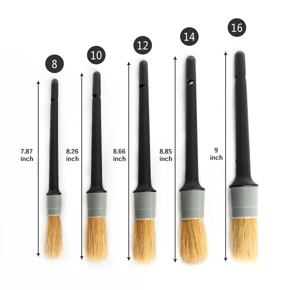 5pcs Car Exterior Interior Detail Brush Boar Hair Bristle Brushes for Car Cleaning Auto Detail Tools Dashboard Cleaning
5pcs Car Exterior Interior Detail Brush Boar Hair Bristle Brushes for Car Cleaning Auto Detail Tools Dashboard Cleaning