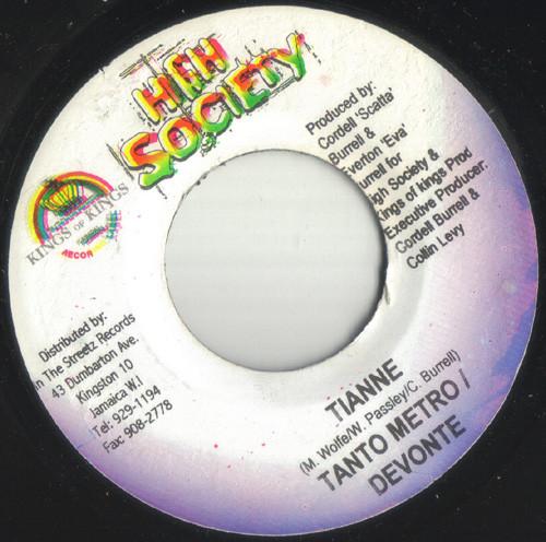 7-дюймовая пластинка TANTO METRO & DEVONTE / PATCHY - Tianne / Ring Games NONE High Society, K 2003 Ямайка Регги, Ска и Даб Б/У
7-дюймовая пластинка TANTO METRO & DEVONTE / PATCHY - Tianne / Ring Games NONE High Society, K 2003 Ямайка Регги, Ска и Даб Б/У