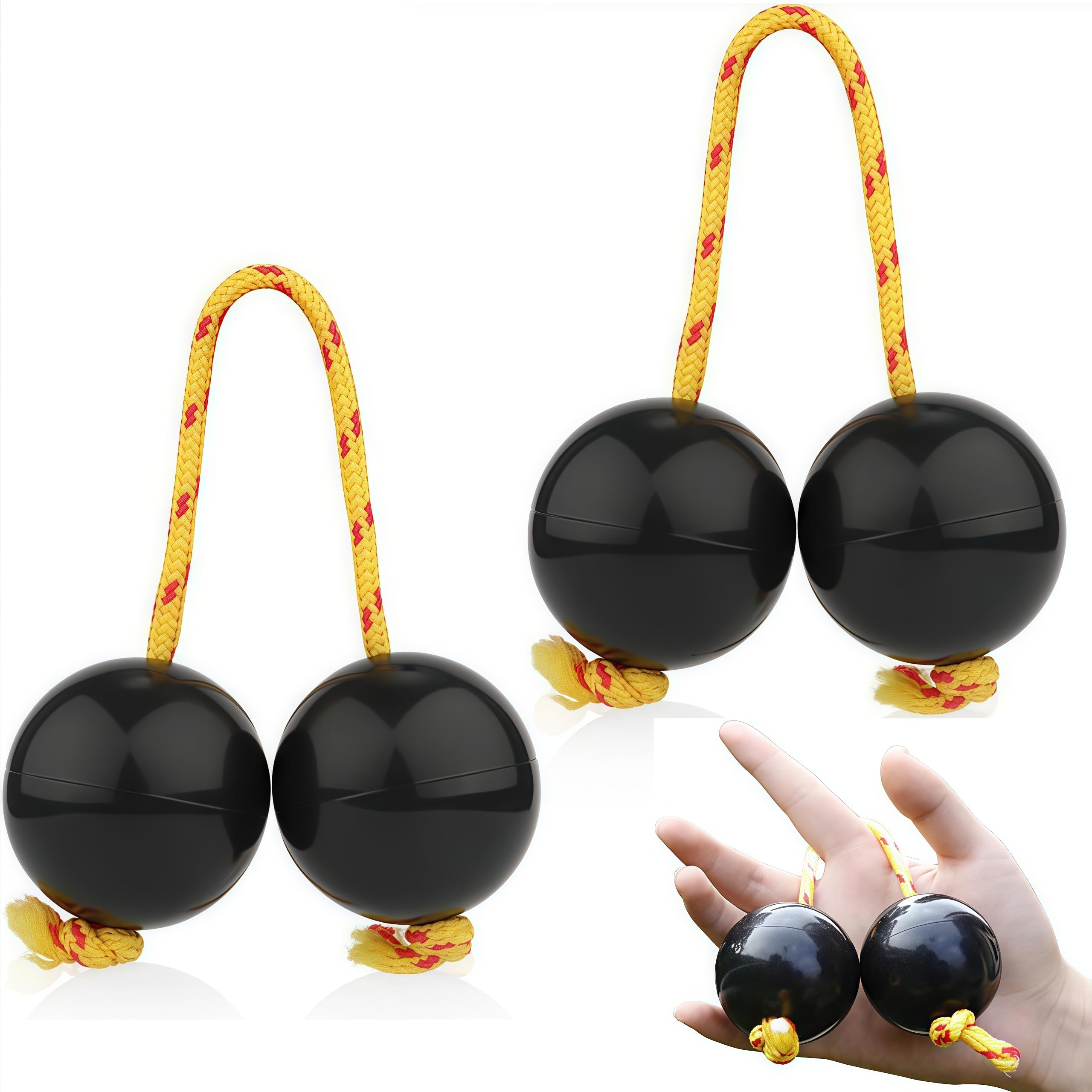 Asalato Patica Folk Instrument Percussion Batica Maracas Percussion 2-Piece (Black)
Asalato Patica Folk Instrument Percussion Batica Maracas Percussion 2-Piece (Black)
