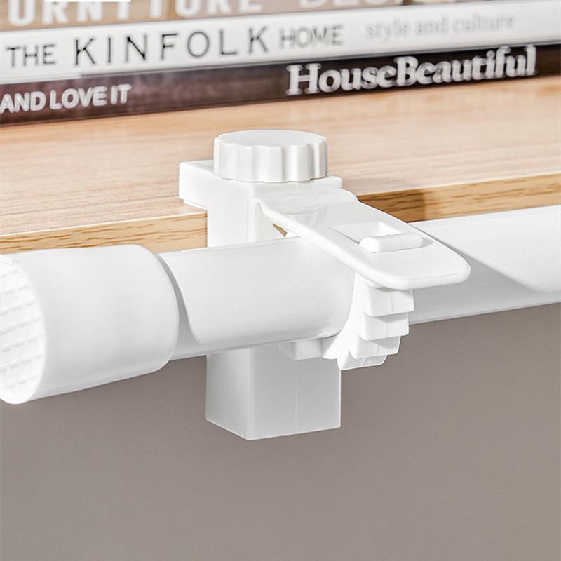 Adjustable Curtain Rod Clip Holder Hook No Punch Curtain Rod Bracket Pole Towel Rod Fixings Clamp Rack Multi functional Hook 2pcs білий
Adjustable Curtain Rod Clip Holder Hook No Punch Curtain Rod Bracket Pole Towel Rod Fixings Clamp Rack Multi functional Hook 2pcs білий