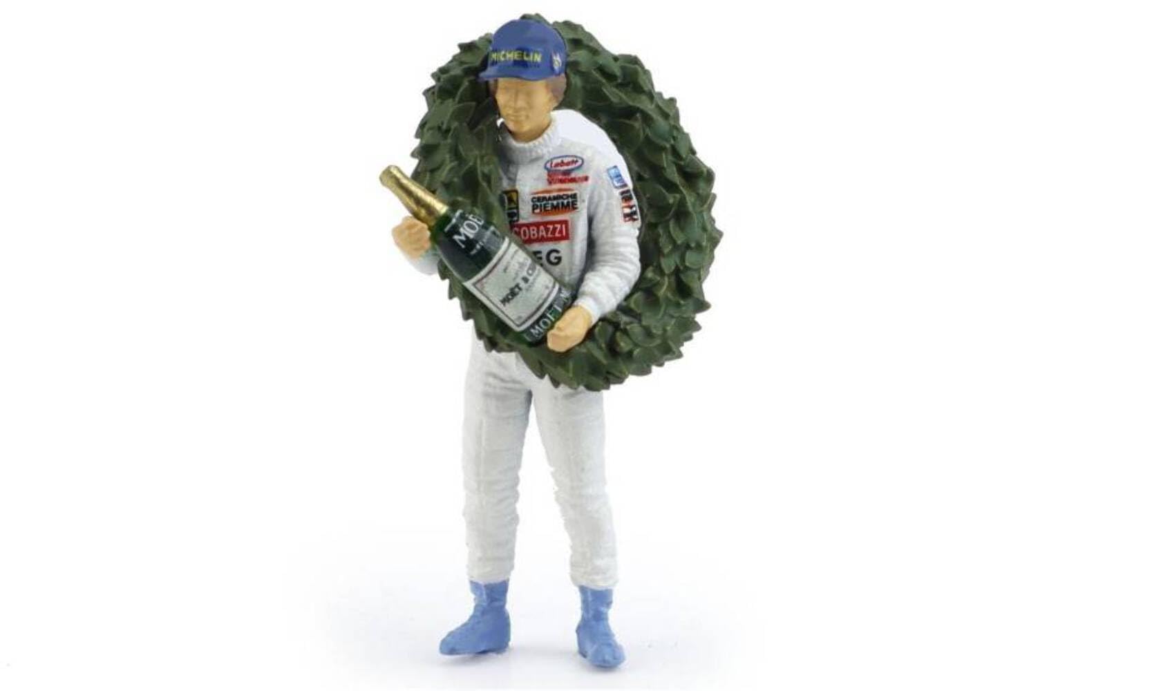 MODELLINO in Scala compatible CON Gilles Villeneuve Winner 1981 Dipinto CON Corona E Bottiglia BRUMM BMF023 143
MODELLINO in Scala compatible CON Gilles Villeneuve Winner 1981 Dipinto CON Corona E Bottiglia BRUMM BMF023 143