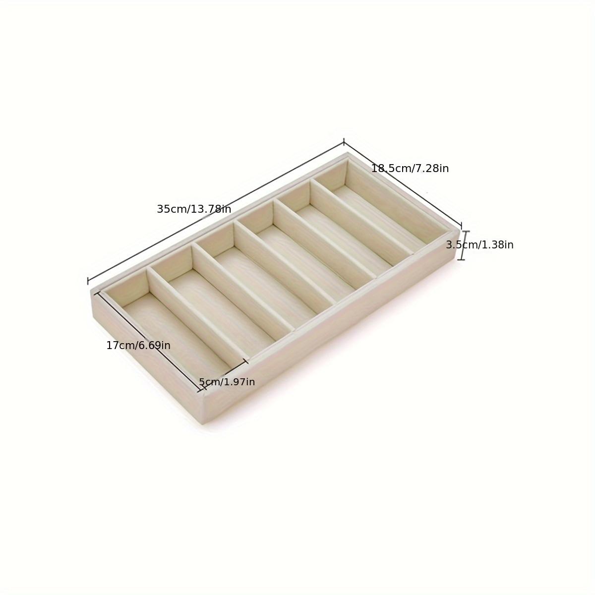 Velvet Glasses Organizer Tray 6 Grid Display Case with Lid for Eyeglasses Sunglasses Jewelry Watch Storage бежевий
Velvet Glasses Organizer Tray 6 Grid Display Case with Lid for Eyeglasses Sunglasses Jewelry Watch Storage бежевий