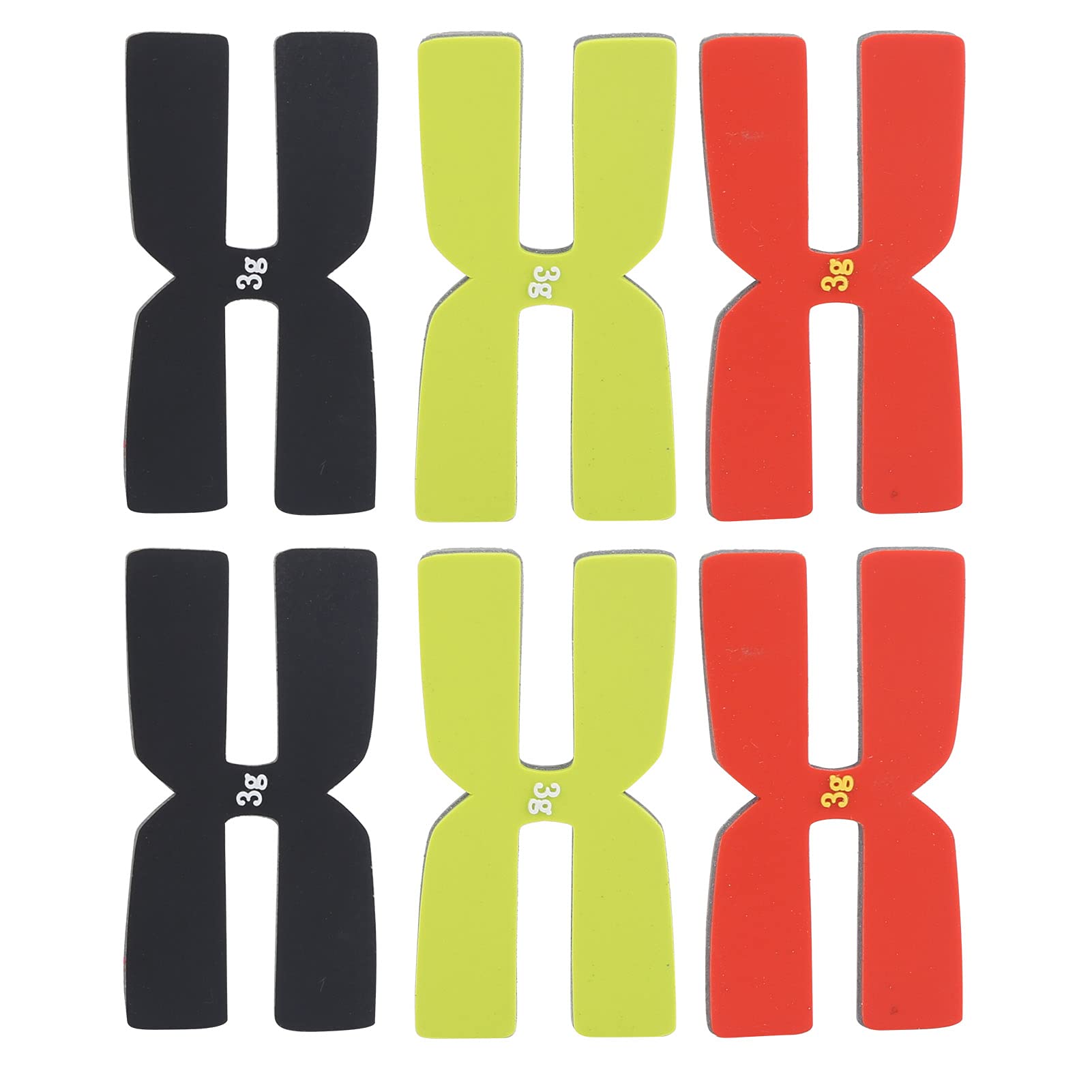 EVTSCAN 6pcs Badminton Balance Piece H Type Silicone Racket Head Weighted Film Badminton Accessories
EVTSCAN 6pcs Badminton Balance Piece H Type Silicone Racket Head Weighted Film Badminton Accessories
