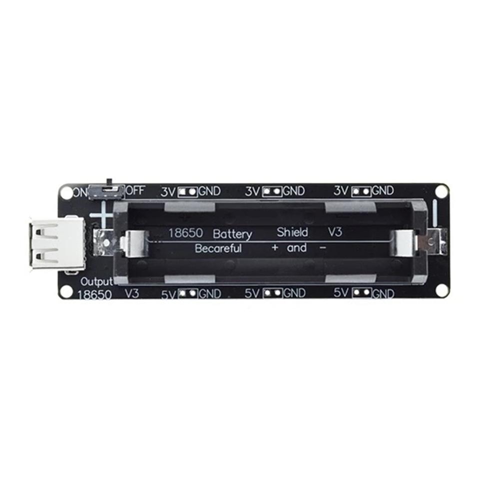 18650 Battery Holder Two Voltage Lithium Battery Shield Module 5V/2A 3V/1A Mobile Power Expansion Board for Raspberry Pi 1 way battery holder
18650 Battery Holder Two Voltage Lithium Battery Shield Module 5V/2A 3V/1A Mobile Power Expansion Board for Raspberry Pi 1 way battery holder