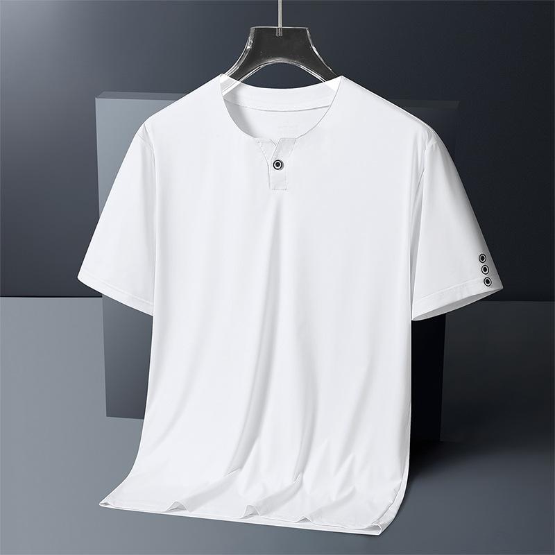 Ice Silk Short-sleeved T-shirt Men s Thin Quick-drying Breathable Round Neck Plus Fat Plus Size T-shirt XXXL білий
Ice Silk Short-sleeved T-shirt Men s Thin Quick-drying Breathable Round Neck Plus Fat Plus Size T-shirt XXXL білий