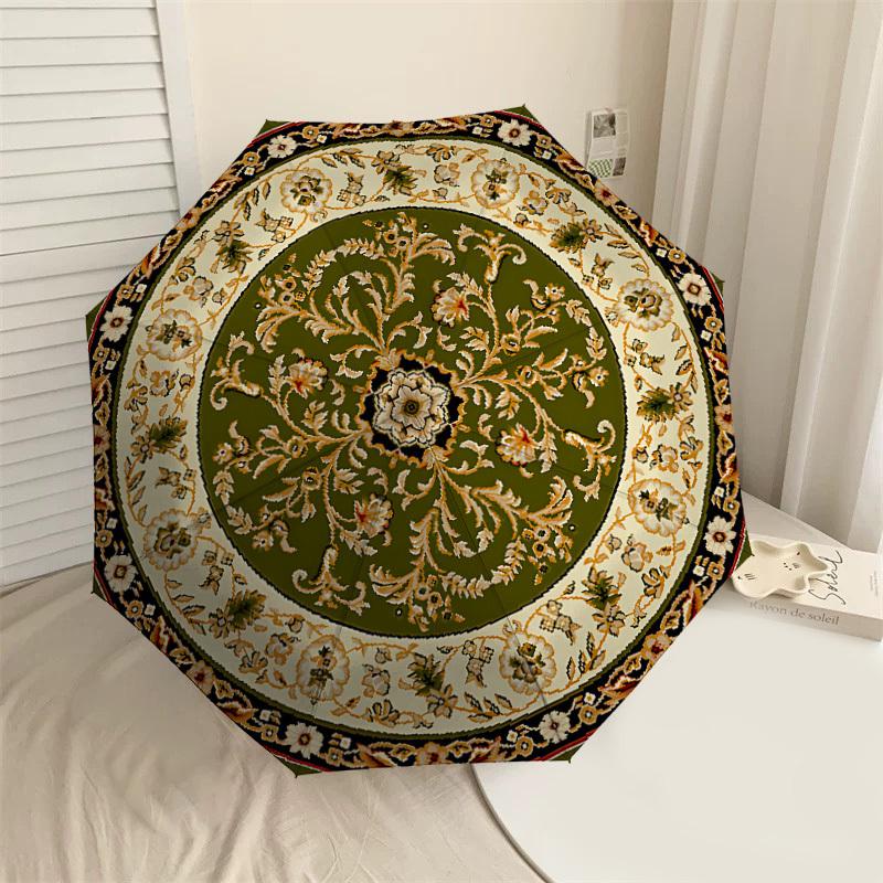 1PC Floral Pattern Rug Umbrella-8-Rib Reinforced, Automatic Open, Lightweight & Durable, Cute Fashion Accessory for Outdoor, Beach or Casual Use, Beac
1PC Floral Pattern Rug Umbrella-8-Rib Reinforced, Automatic Open, Lightweight & Durable, Cute Fashion Accessory for Outdoor, Beach or Casual Use, Beac