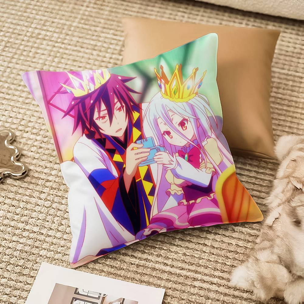 No Game No Life Anime Pillow Case Anti-dustmite Invisible zipper Sofa Bed 12x12Inch
No Game No Life Anime Pillow Case Anti-dustmite Invisible zipper Sofa Bed 12x12Inch