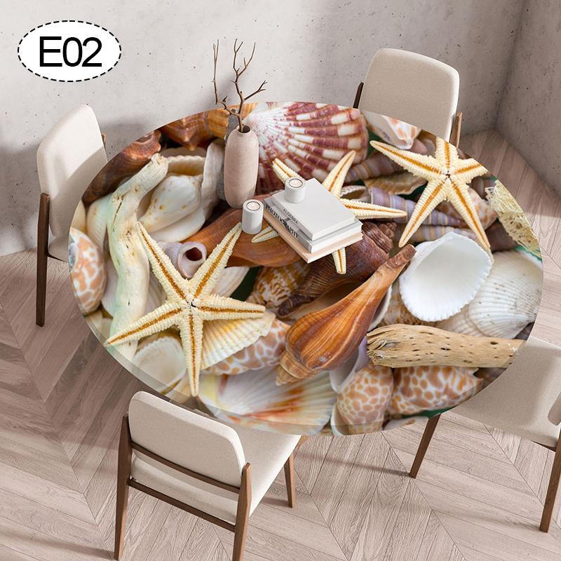 Ocean Theme Elastic Fitted Table Cover Oil-proof Waterproof Round Home Dining Table Cloth Patio Picnic Camping Tablecloth (as the picture,60cm)
Ocean Theme Elastic Fitted Table Cover Oil-proof Waterproof Round Home Dining Table Cloth Patio Picnic Camping Tablecloth (as the picture,60cm)