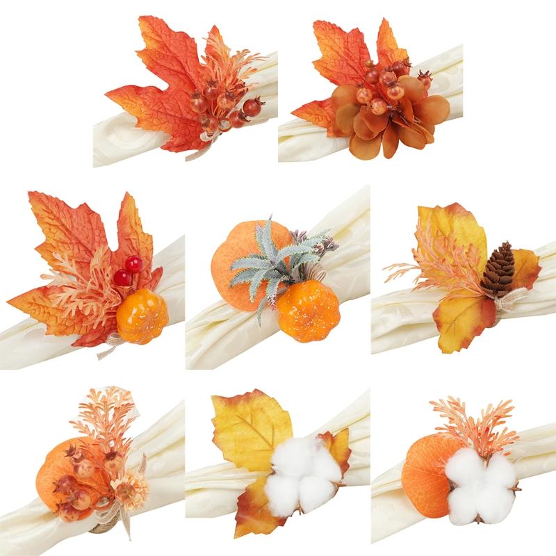 Fall Pumpkin Napkin Ring Holder Thanksgiving Napkin Rings for Dinning Table Setting Weddings Dinner Parties Family X3UC
Fall Pumpkin Napkin Ring Holder Thanksgiving Napkin Rings for Dinning Table Setting Weddings Dinner Parties Family X3UC