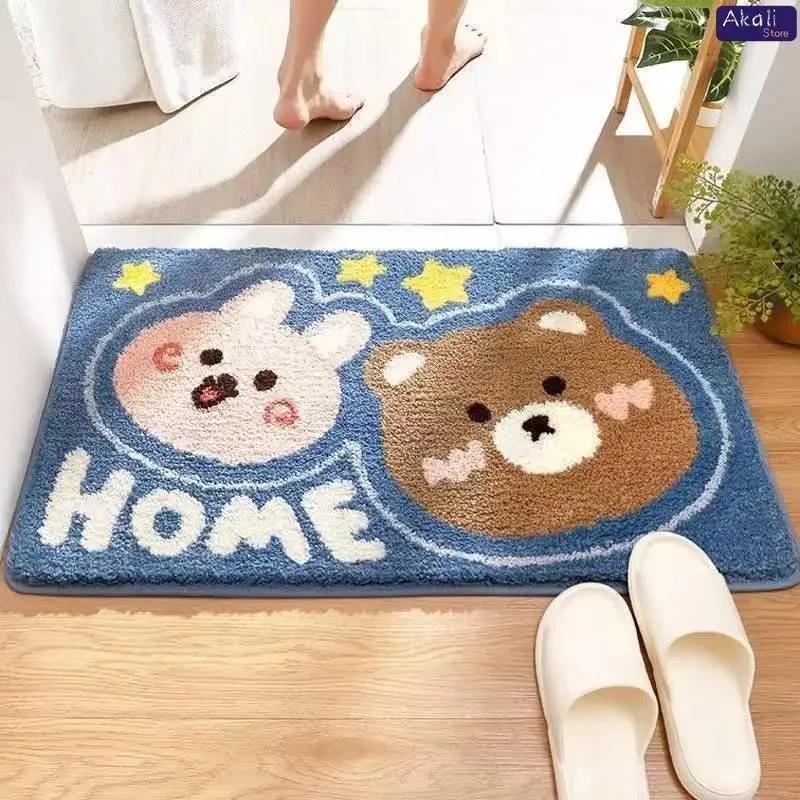 Super Soft Cartoon Plush Floor Mat Wear-resistant Water-absorbing Carpet Bathroom Water-absorbing Non-slip Floor Mat Home 40cmx60cm
Super Soft Cartoon Plush Floor Mat Wear-resistant Water-absorbing Carpet Bathroom Water-absorbing Non-slip Floor Mat Home 40cmx60cm