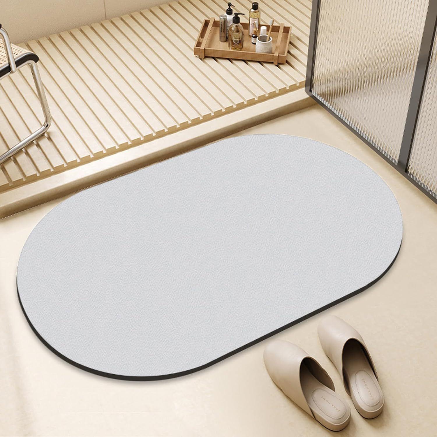 Soft Diatom Mud Floor Pad Bath Area Toilet Entry Door Moisture-wicking Slip-resistant Kitchen Floor Mat Toilet Toilet 40 * 60cm
Soft Diatom Mud Floor Pad Bath Area Toilet Entry Door Moisture-wicking Slip-resistant Kitchen Floor Mat Toilet Toilet 40 * 60cm