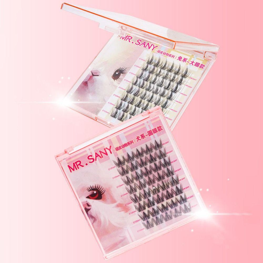 DIY Self-adhesive Lashes Manga Glue Free False Eyelashes Soft Segmented False Eyelash Makeup Style B
DIY Self-adhesive Lashes Manga Glue Free False Eyelashes Soft Segmented False Eyelash Makeup Style B