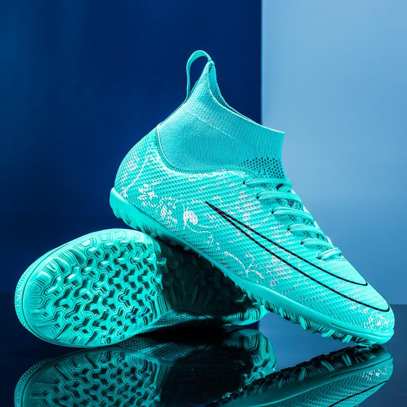 Plus size spikes spike soccer shoes Falcon nail tf training high top shoes 35
Plus size spikes spike soccer shoes Falcon nail tf training high top shoes 35