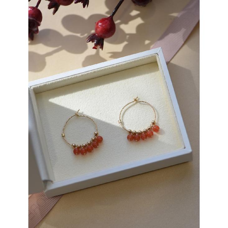Recommended Jewelry Chinese retro-style southern red agate earrings, Hanfu and cheongsam earrings, niche design with a touch of elegance A pair of South Red Agate
Recommended Jewelry Chinese retro-style southern red agate earrings, Hanfu and cheongsam earrings, niche design with a touch of elegance A pair of South Red Agate
