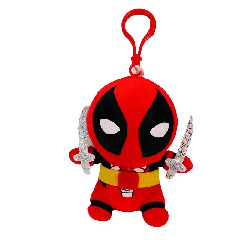 Plush Deadpool Toy Character Peripheral Cartoon Wolverine Pendant Doll Pendant,11CM/4.33in
Plush Deadpool Toy Character Peripheral Cartoon Wolverine Pendant Doll Pendant,11CM/4.33in