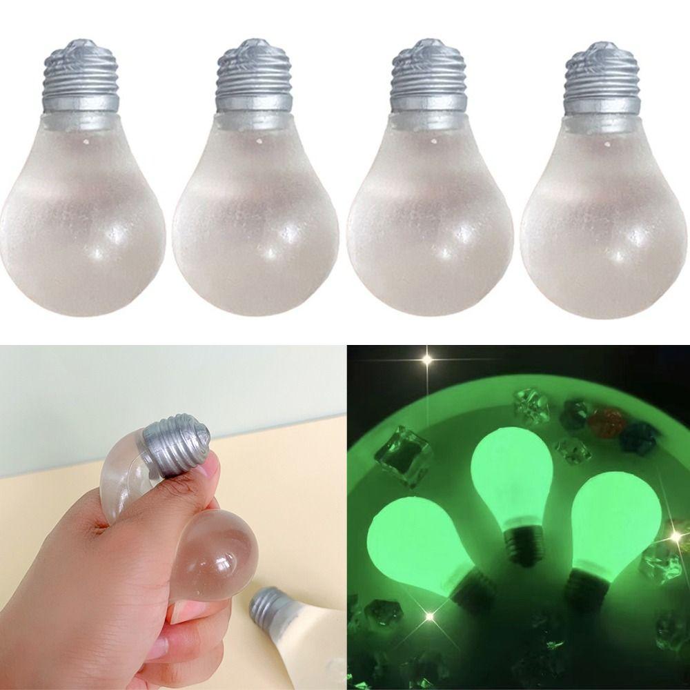 4Pcs Slow Rebound Pinch Toy Luminous Balls Squeezing Stress Relieving Toy Kid Gift 4Pcs/Set
4Pcs Slow Rebound Pinch Toy Luminous Balls Squeezing Stress Relieving Toy Kid Gift 4Pcs/Set