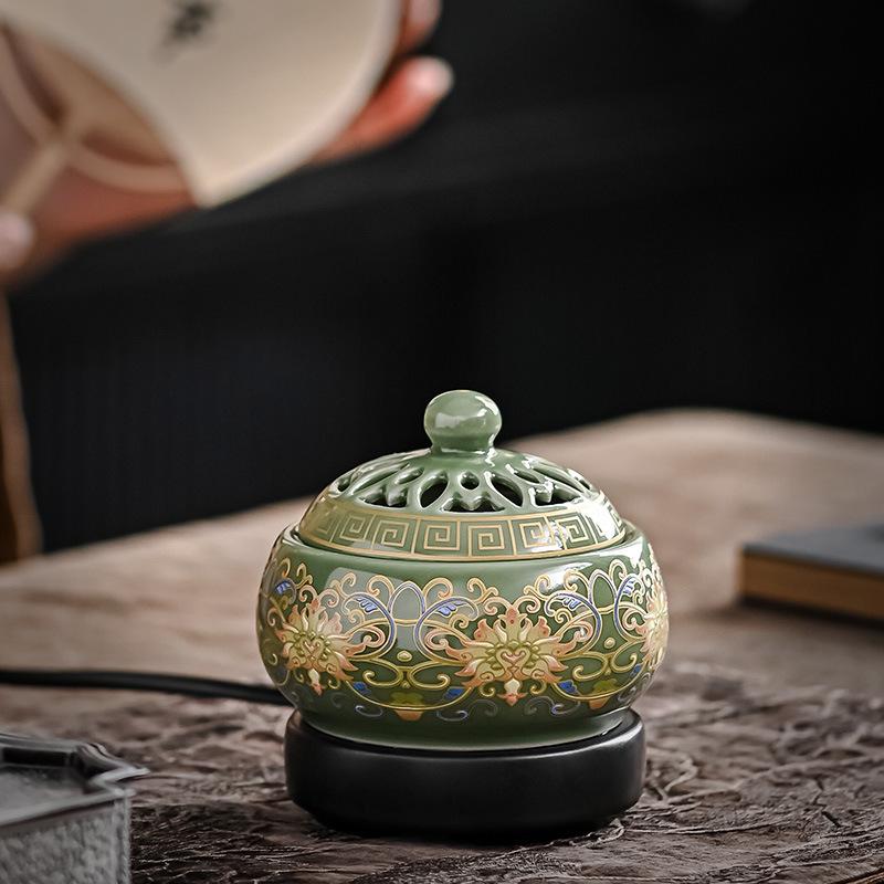 Digital Enamel Incense Burner with Timer & Temp Control
Digital Enamel Incense Burner with Timer & Temp Control