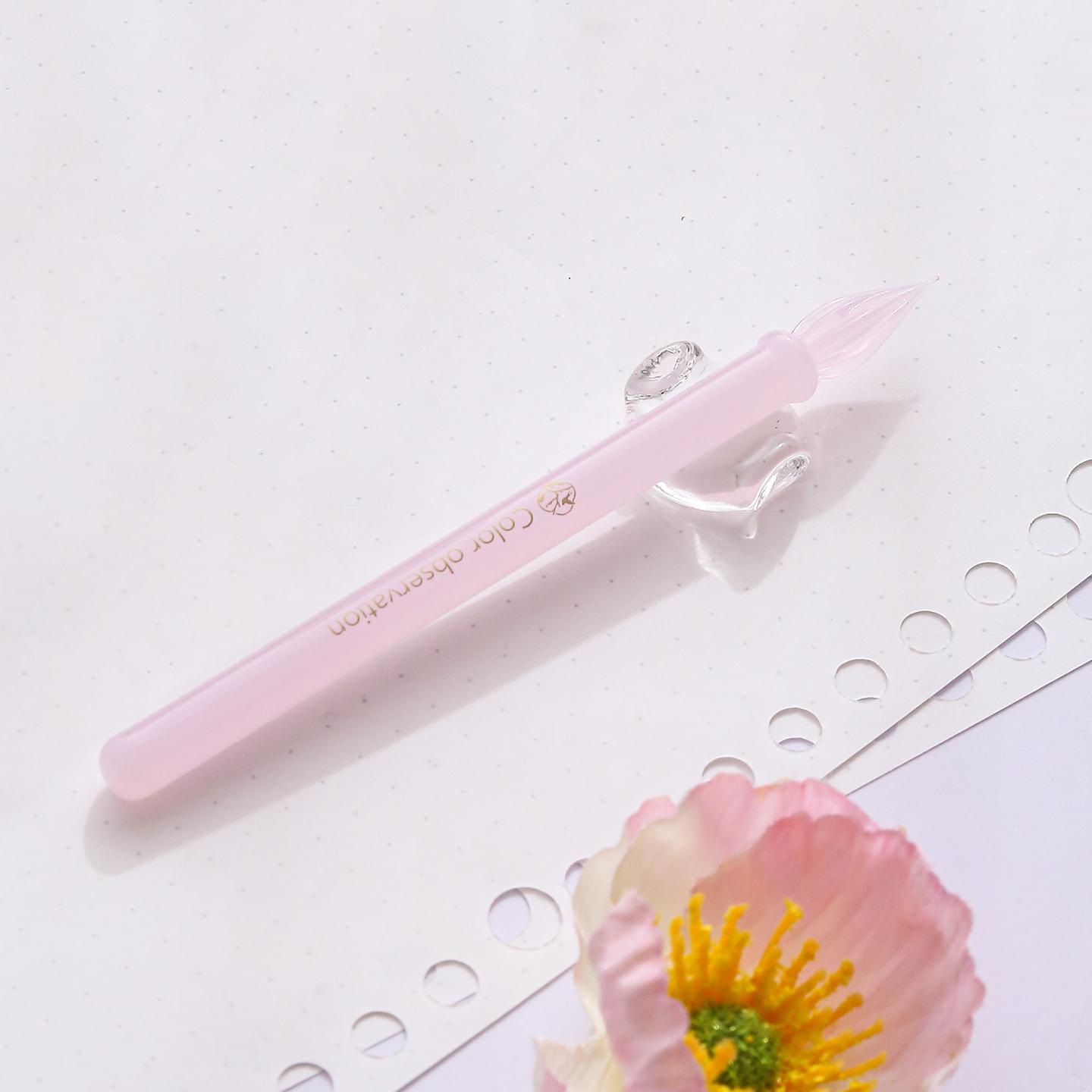 Mini Transparent Colored Glass Dip Pens Gift Box Set Colored Ink Hand Notebook Painting Sketch Line Drawing Pen Writing Supplies розовый
Mini Transparent Colored Glass Dip Pens Gift Box Set Colored Ink Hand Notebook Painting Sketch Line Drawing Pen Writing Supplies розовый