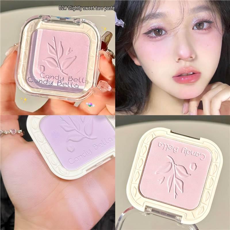 Candy Bella Soft Matte Waterproof Blush with Shimmer Highlight, Long-lasting, Purple Rouge.
Candy Bella Soft Matte Waterproof Blush with Shimmer Highlight, Long-lasting, Purple Rouge.