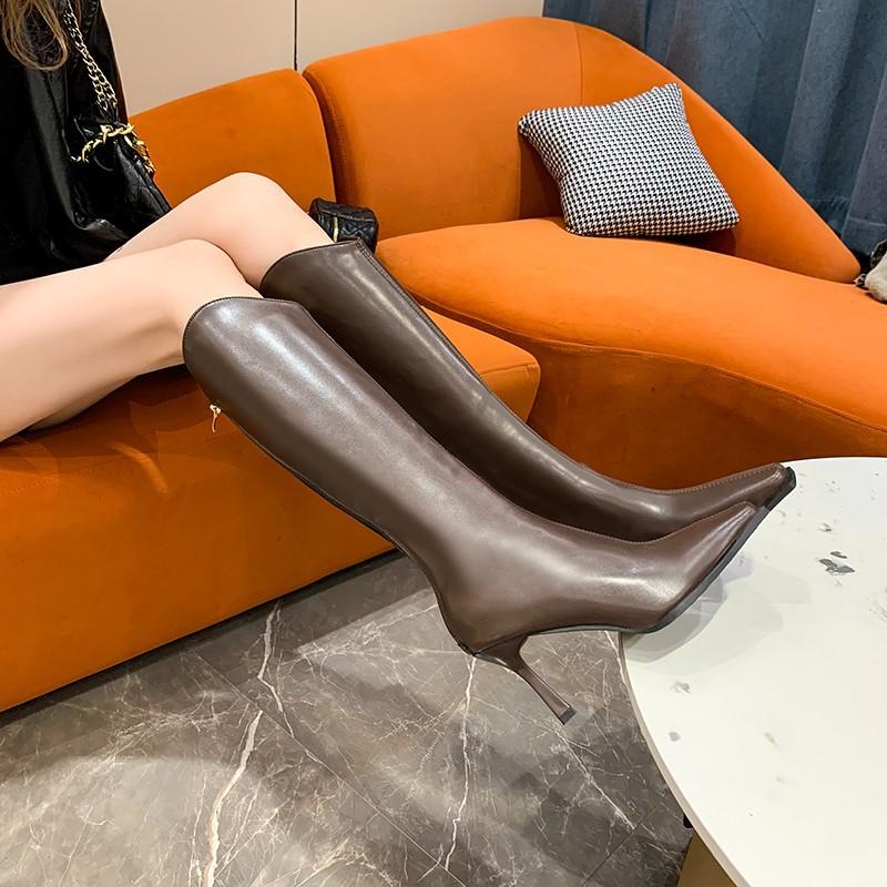 High-heeled boots women s autumn and winter 2024 new V-mouth pointed head thin knight boots small thin-heeled high boots 39
High-heeled boots women s autumn and winter 2024 new V-mouth pointed head thin knight boots small thin-heeled high boots 39