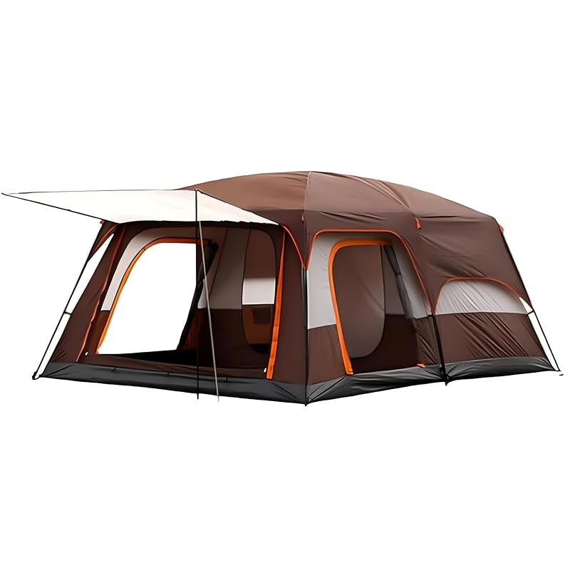 PANCY tent camping tent dome tent large camping tent For 8-10 people 2 rooms double layer Easy to set up UV cut processing camp outdoor With vestibule
PANCY tent camping tent dome tent large camping tent For 8-10 people 2 rooms double layer Easy to set up UV cut processing camp outdoor With vestibule