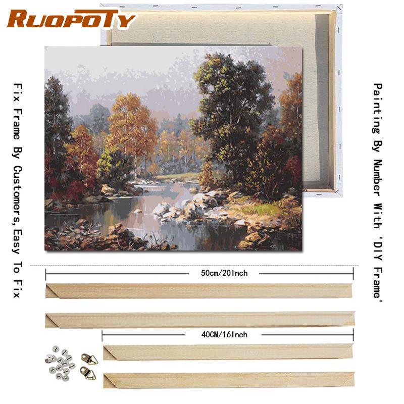 Ruopoty Цвет Пейзаж Diy Наборы для рисования по номерам Ручная роспись Краска по номерам для гостиной Домашний декор 40*50 см с рамкой «сделай сам»
Ruopoty Цвет Пейзаж Diy Наборы для рисования по номерам Ручная роспись Краска по номерам для гостиной Домашний декор 40*50 см с рамкой «сделай сам»