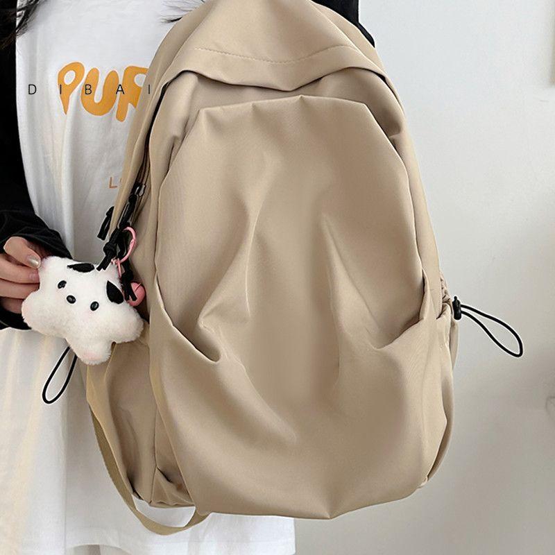 Large Capacity Korean Style Backpack Simple & Casual Dual-shoulder Bag for Travel & Daily Use молоко, білий колір
Large Capacity Korean Style Backpack Simple & Casual Dual-shoulder Bag for Travel & Daily Use молоко, білий колір
